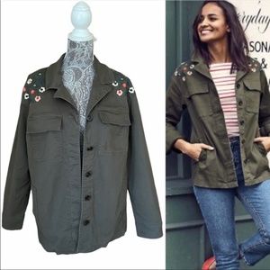 Boden Ruby Floral embroidered jacket